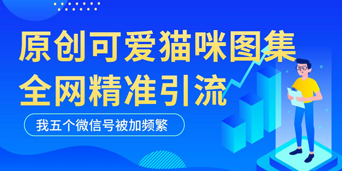 （5498期）黑科技纯原创可爱猫咪图片，全网精准引流，实操5个VX号被加频繁-创奇社