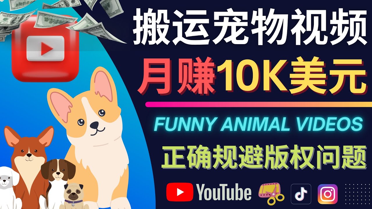 （4221期）搬运TIKTOK视频到YouTube，并进行二次创作，月赚1万美元以上-创奇社