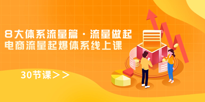 （7547期）8大体系流量篇·流量做起，电商流量起爆体系线上课（30节课）-创奇社