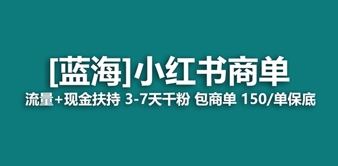 （8334期）最强蓝海项目，小红书商单！长期稳定，7天变现，商单分配，月入过万-创奇社 - AI前沿·副业变现·资源教程！