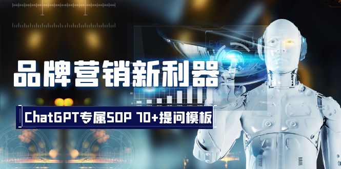 （8402期）品牌营销新利器：ChatGPT专属SOP，70+提问模板-创奇社