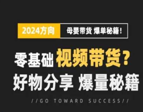 短视频母婴赛道实操流量训练营，零基础视频带货，好物分享，爆量秘籍-创奇社 - AI前沿·副业变现·资源教程！