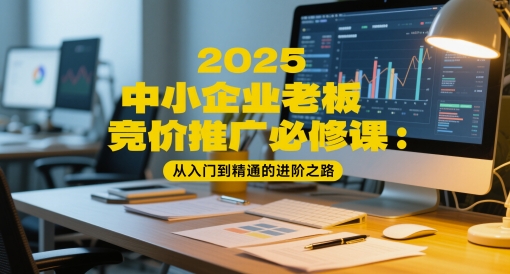 2025中小企业老板竞价推广必修课：从入门到精通的进阶之路-创奇社 - AI前沿·副业变现·资源教程！