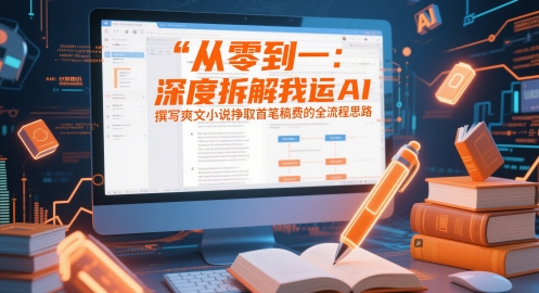 从零到一：深度拆解我运用AI撰写爽文小说挣取首笔稿费的全流程思路-创奇社 - AI前沿·副业变现·资源教程！