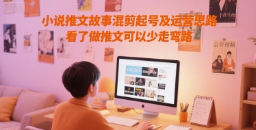 小说推文故事混剪起号及运营思路，看了做推文可以少走弯路-创奇社 - AI前沿·副业变现·资源教程！