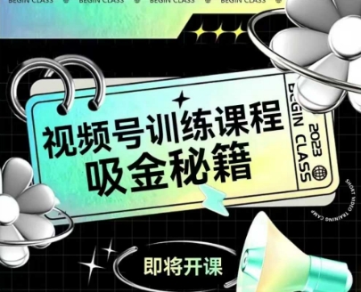 如何做好视频号，视频号训练课程，吸金秘籍-创奇社 - AI前沿·副业变现·资源教程！