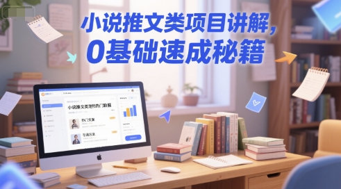 小说推文类项目讲解，0 基础速成秘籍-创奇社 - AI前沿·副业变现·资源教程！