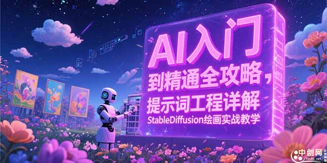 （15181期）AI入门到精通全攻略，提示词工程详解，StableDiffusion绘画实战教学-创奇社 - AI前沿·副业变现·资源教程！