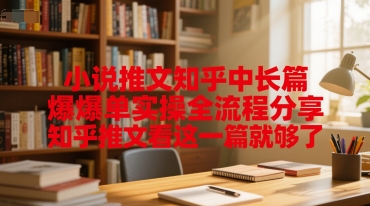 小说推文知乎中长篇爆单实操全流程分享，知乎推文看这一篇就够了-创奇社 - AI前沿·副业变现·资源教程！