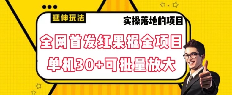全网首发红果免费短剧掘金项目，单机30+可批量放大【揭秘】-创奇社 - AI前沿·副业变现·资源教程！