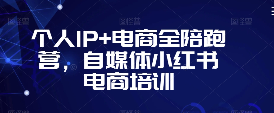 个人IP+电商全陪跑营，自媒体小红书电商培训-创奇社 - AI前沿·副业变现·资源教程！
