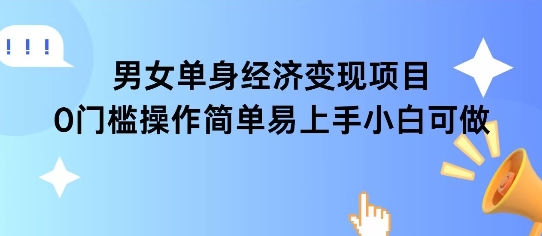 女单身经济项目变现周期长可复购率高日入1k+-创奇社 - AI前沿·副业变现·资源教程！