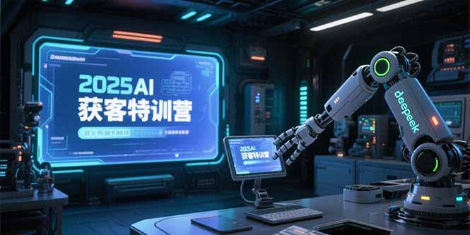 （15289期）2025AI获客特训营，AI图文视频全制作，deepseek工具实操教学-创奇社 - AI前沿·副业变现·资源教程！