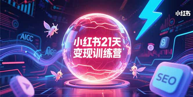 （15328期）小红书21天变现训练营，AIGC工具高效应用，SEO优化核心技巧-创奇社 - AI前沿·副业变现·资源教程！